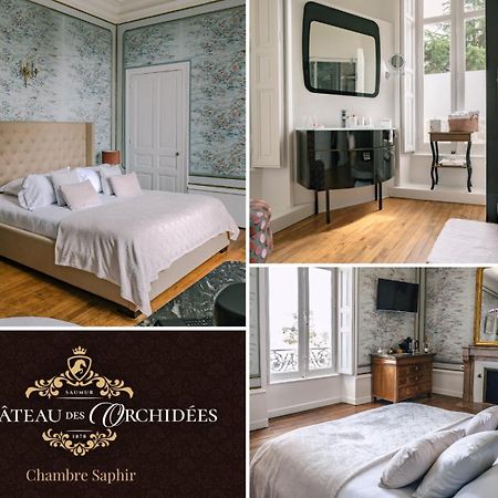 Chateau Des Orchidees En Val De Loire Saumur Bagian luar foto
